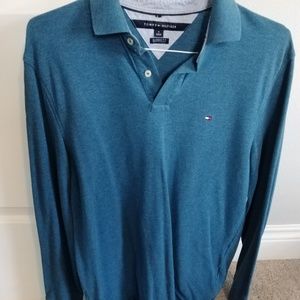 Tommy Hilfiger collared cotton long sleeved shirt